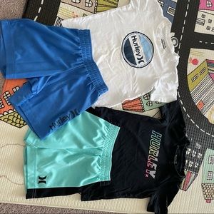 Hurley Boys 2 T-shirts and Shorts set